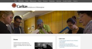 Caritas AOB website